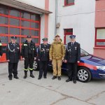 Galerie - 2022 r. - Przekazanie lekkiego samochodu operacyjnego z CS PSP do Ochotniczej Straży Pożarnej w Trzebniowie