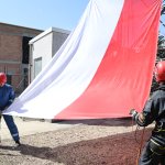 Dzień Flagi Rzeczypospolitej Polskiej w Centralnej Szkole Państwowej Straży Pożarnej w Częstochowie