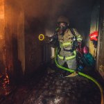 Warsztaty instruktorskie z zakresu gaszenia pożarów wewnętrznych w Rybniku