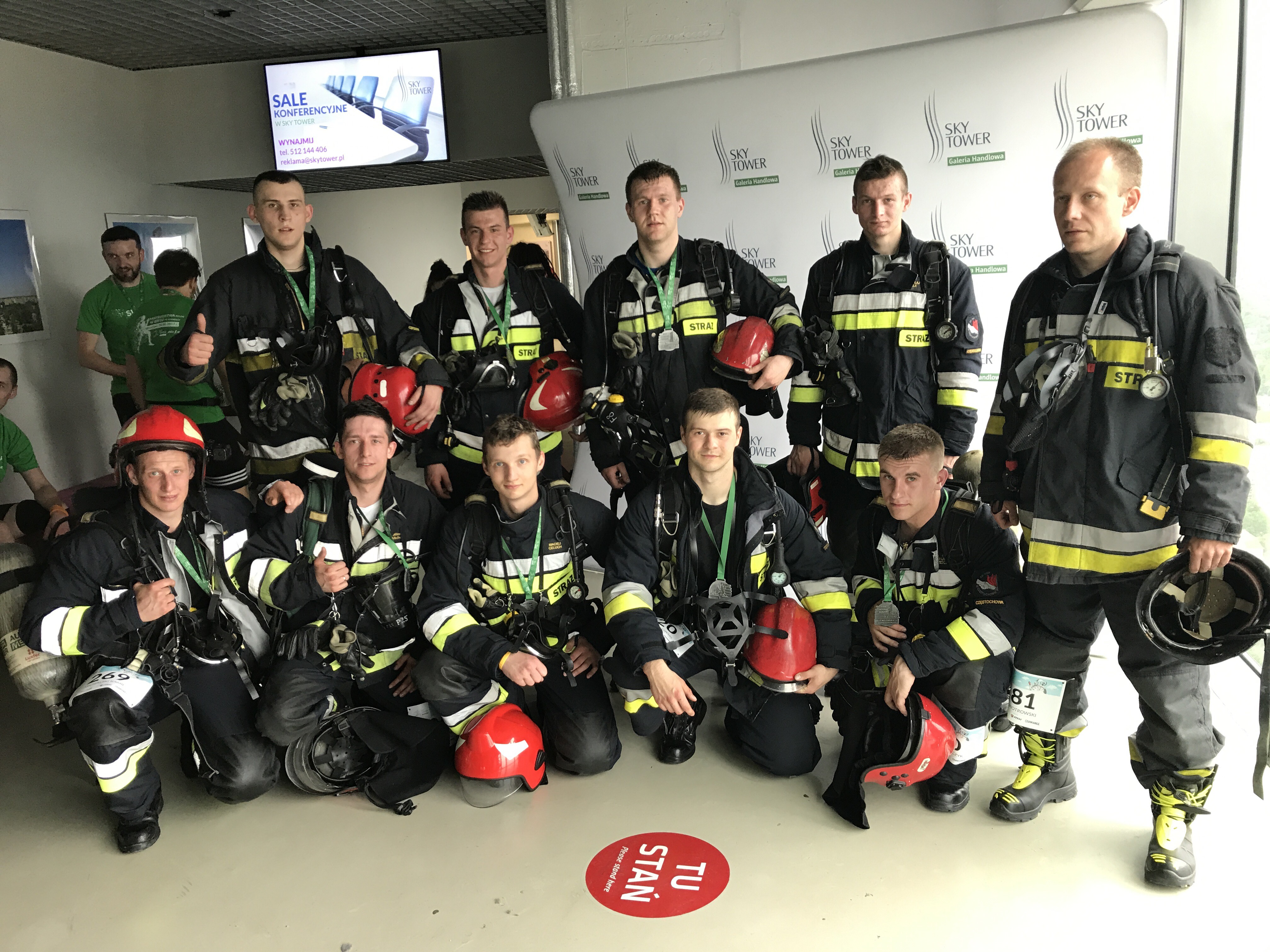 Mistrzostwa Polski Strażaków w biegu po schodach
