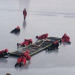 Galerie - 2019 r. - Ćwiczenia ratownictwa lodowego