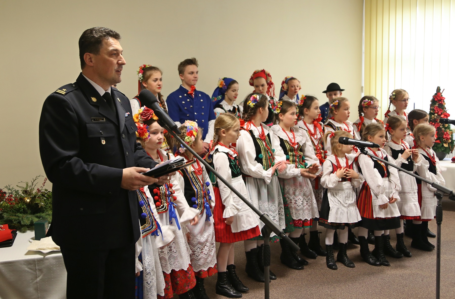 Spotkanie wigilijne w Centralnej Szkole PSP w Częstochowie