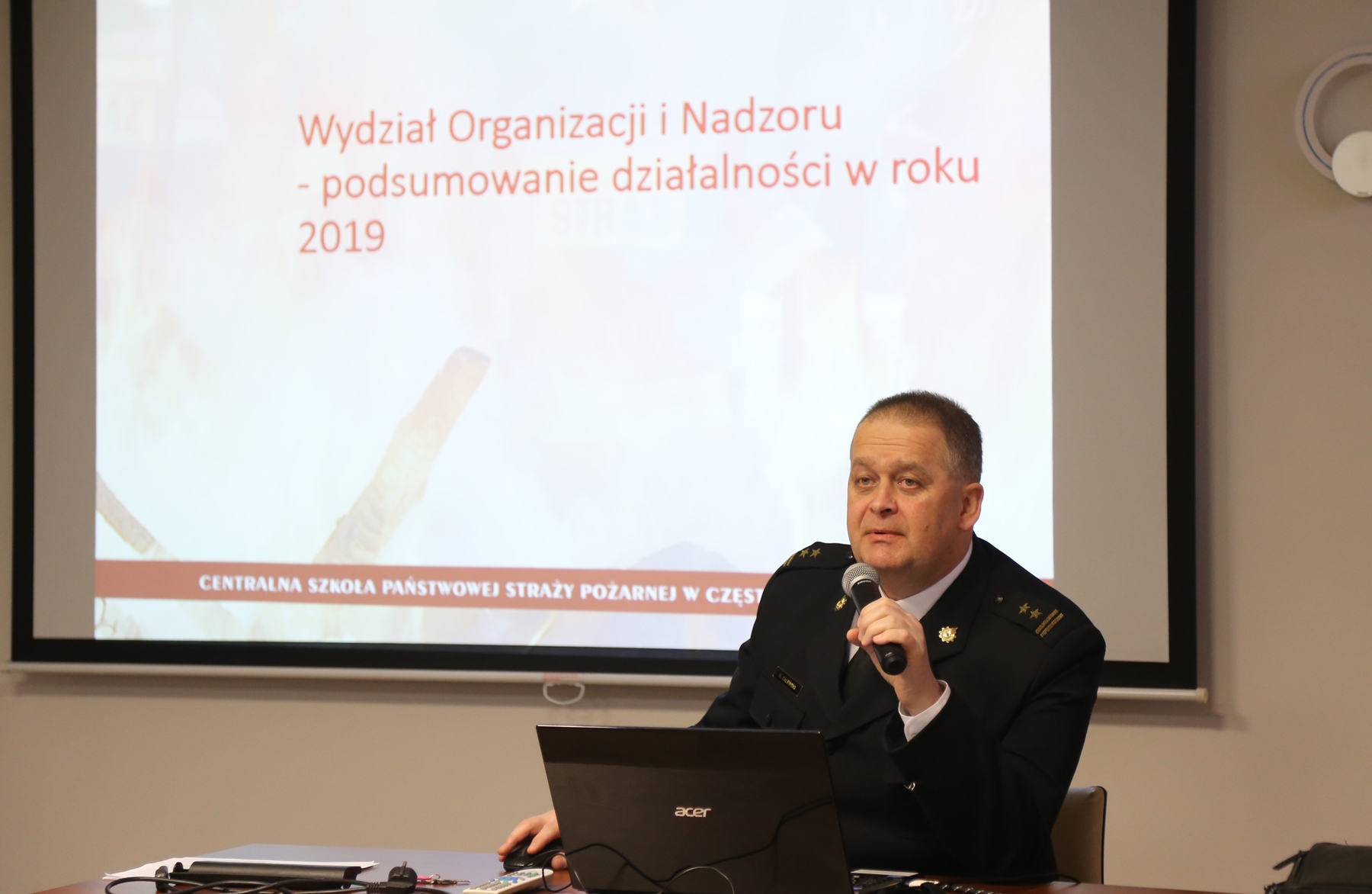 Podsumowanie 2019 roku w Centralnej Szkole Państwowej Straży Pożarnej w Częstochowie