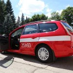Galerie - 2021 r. - Przekazanie samochodu operacyjnego z CS PSP do Ochotniczej Straży Pożarnej w Przybynowie