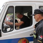 Przekazanie samochodu specjalnego ambulansu medycznego z CS PSP do OSP w Ostojach