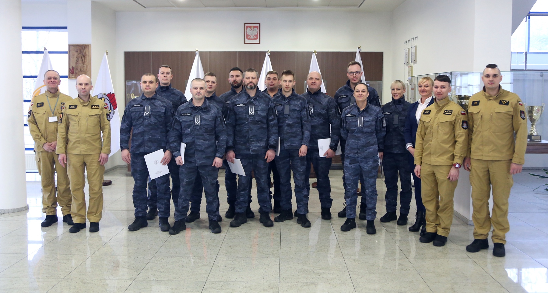 Szkolenie z zakresu działań ratowniczych podczas zagrożeń o charakterze CBRNE dla funkcjonariuszy Straży Marszałkowskiej Sejmu i Senatu RP