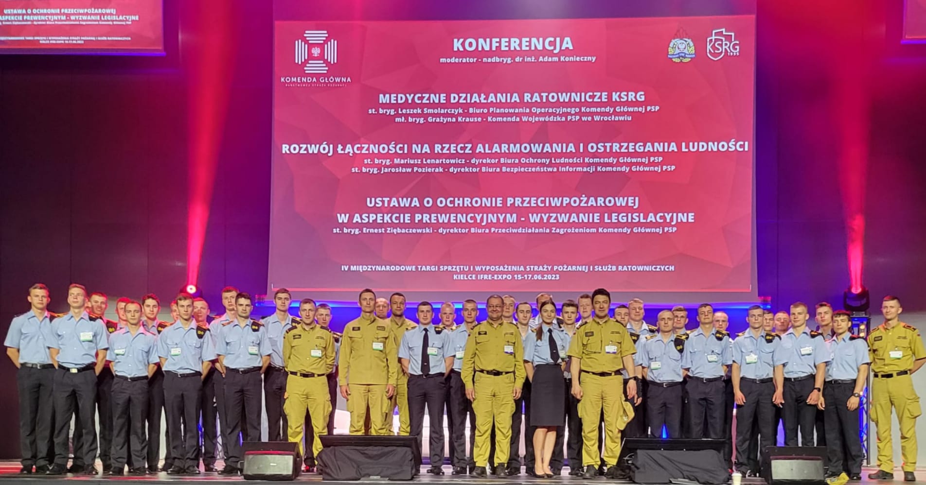 IV Międzynarodowe Targi Sprzętu i Wyposażenia Straży Pożarnej i Służb Ratowniczych Kielce IFRE-EXPO