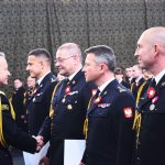 Uroczysta zbiórka z okazji Narodowego Święta Niepodległości oraz promocja na pierwszy stopień oficerski w PSP