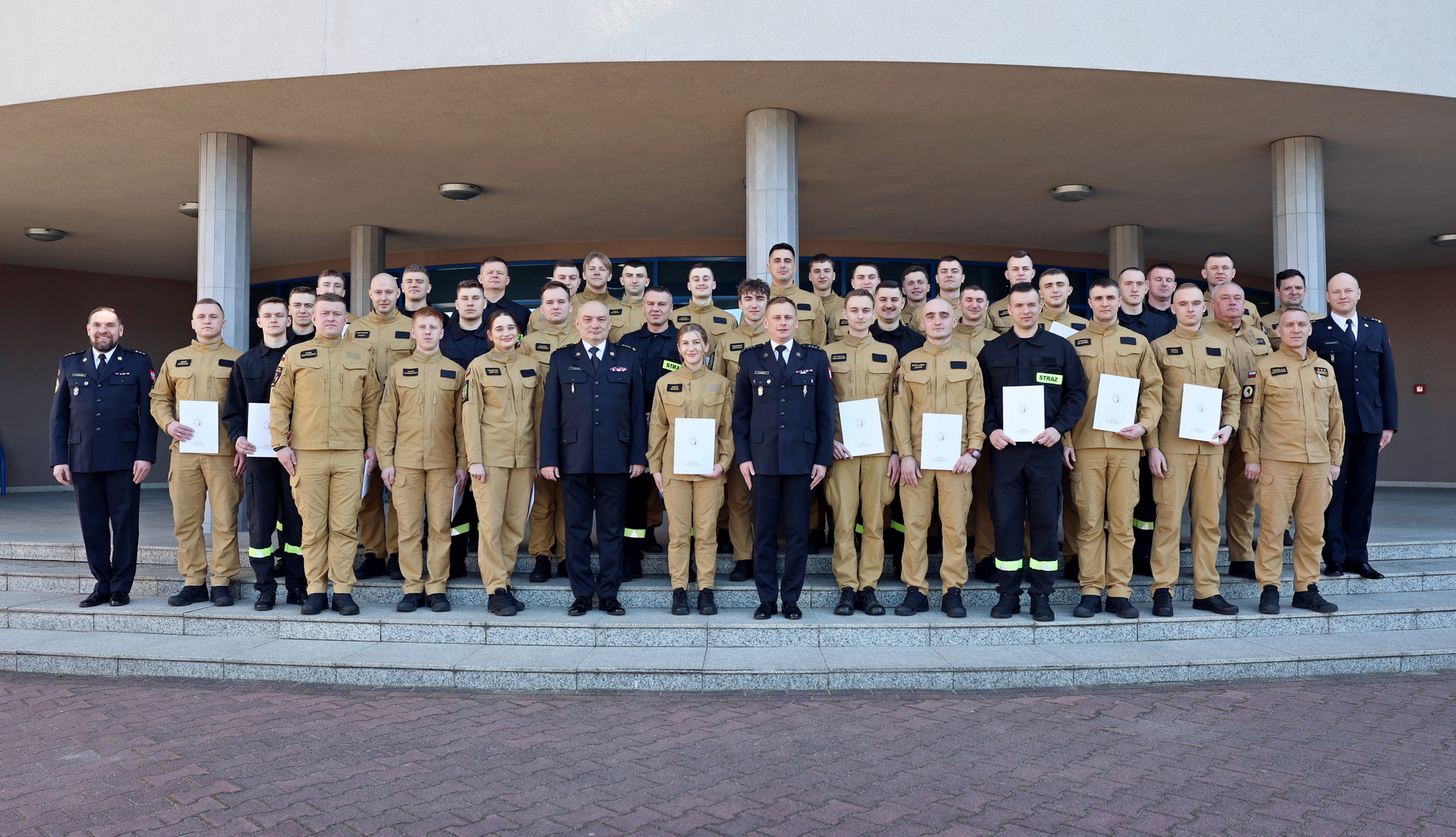 Zakończenie szkolenia podstawowego w zawodzie strażak