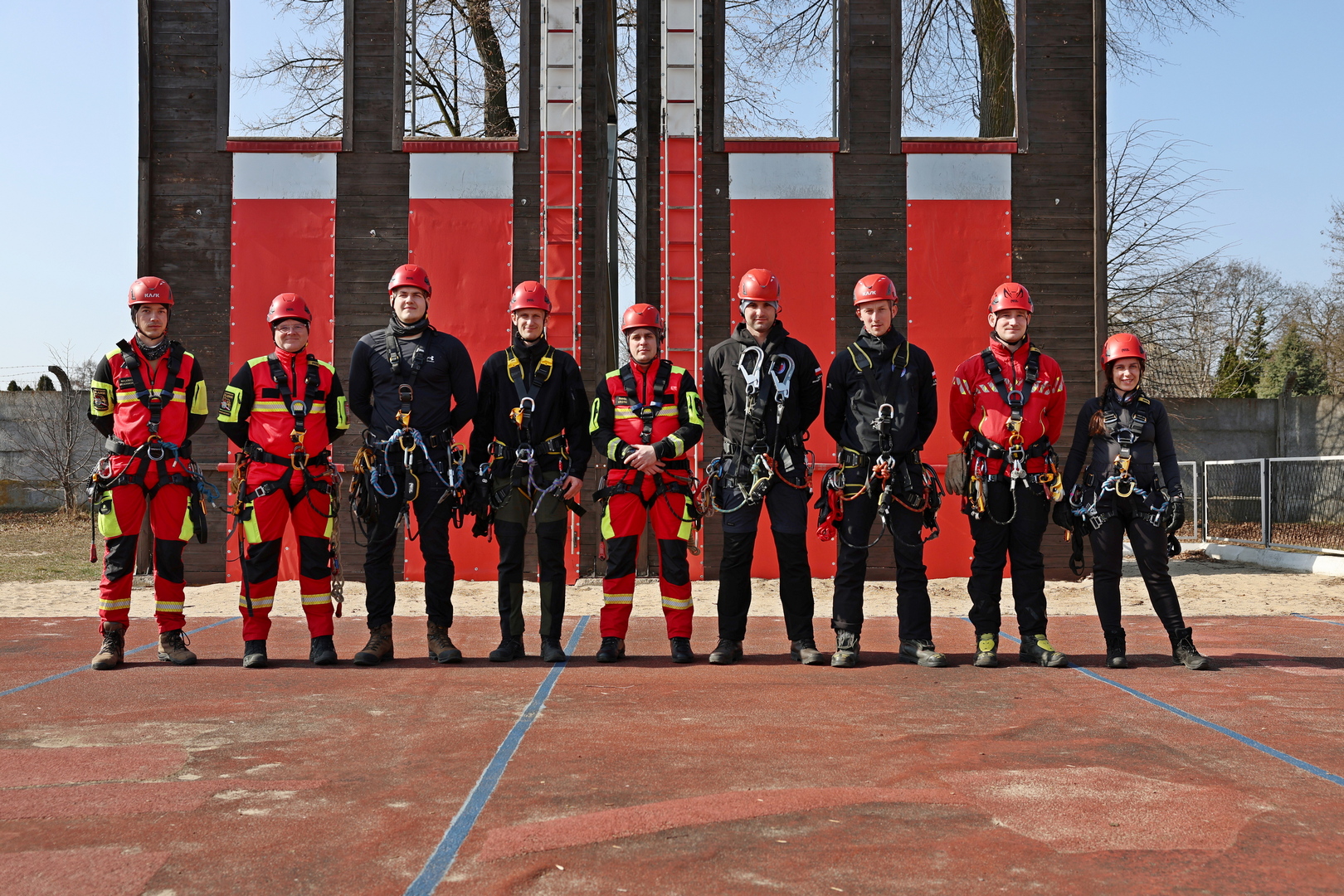 Szkolenie specjalistyczne ratowników wysokościowych KSRG