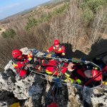 Szkolenie specjalistyczne ratowników wysokościowych KSRG