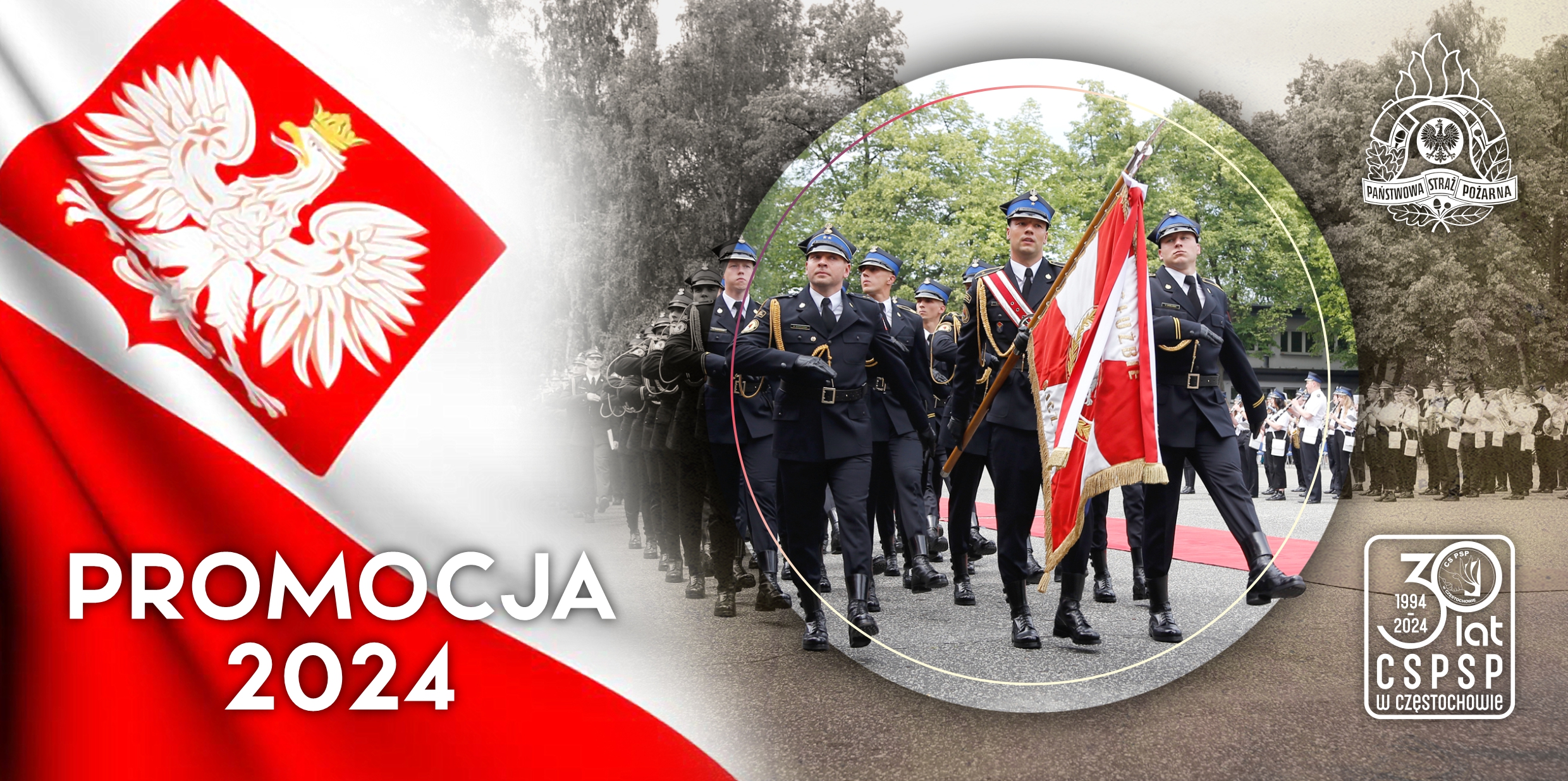 28 czerwca 2024 r. godz. 12:00 - Zaproszenie na uroczystą promocję strażaków - absolwentów Centralnej Szkoły PSP w Częstochowie