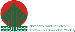 Logo: Narodowy Fundusz Ochrony Środowiska i Gospodarki Wodnej