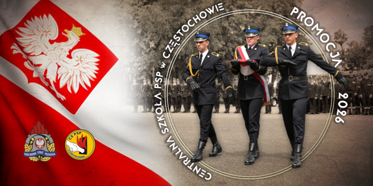Transmisja online z uroczystej promocji absolwentów Centralnej Szkoły PSP w Częstochowie